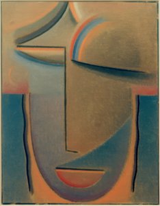 Testa astratta: Sera da Alexej von Jawlensky